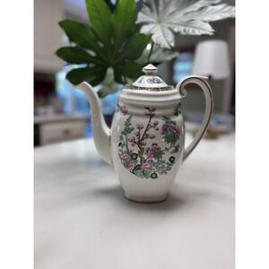Grosvenor Coffee Or Tea Pot 'Indian Tree' Bone China, England A185 Collectable‎
